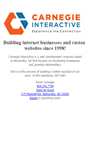 Mobile Screenshot of carnegieinteractive.com